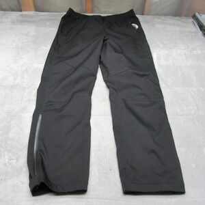 GoLite Pants Men Large Black Ripstop Hiking Soft Lined Light Rain Wind 36x31